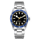 BB58 Watch Mod D07A 39mm Retro Diver Sapphire Crystal 200M Water-Resistant