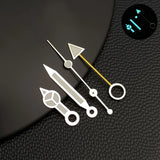 NH34 Blue Green Luminous NH34 GMT Watch Hands Blue Green Red Yellow Watch Pointer for NH34 Movement Pointers Gmt-Needles Mod