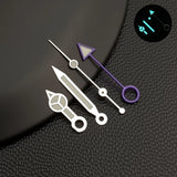 NH34 Blue Green Luminous NH34 GMT Watch Hands Blue Green Red Yellow Watch Pointer for NH34 Movement Pointers Gmt-Needles Mod