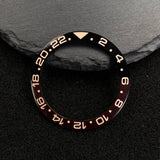 NH35 38mm bezel insert red Hands Watch Hands Blue Green Luminous Red Green Blue Hands For NH35/36/4R/7S Movement Watches Parts