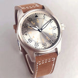 39mm Pilot Aviator Watch P04A Miyota8215 Automatic 20BAR Sapphire Crystal