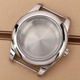 Oyster Perpetual Watch Case B04 36mm/39mm Sapphire f For NH35 NH36 NH38 4R36 Miyota 8215 8285Movement Gold Rose Two Tone Silver