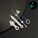 NH34 Blue Green Luminous NH34 GMT Watch Hands Blue Green Red Yellow Watch Pointer for NH34 Movement Pointers Gmt-Needles Mod