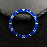 NH35 38mm bezel insert red Hands Watch Hands Blue Green Luminous Red Green Blue Hands For NH35/36/4R/7S Movement Watches Parts