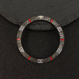 NH35 38mm bezel insert red Hands Watch Hands Blue Green Luminous Red Green Blue Hands For NH35/36/4R/7S Movement Watches Parts