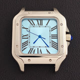 Santos Mod Watch B06A 38mm square watch Japan NH35 Automatic Roman dial 5ATM Sapphire