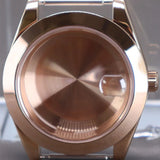 PVD Yellow Gold / Rose Gold AIrKing Explorer Watch Case GB03 36mm/39mm Sapphire For Nh35 Nh36 NH34 NH38 Nh70 Miyota 8215 8285 Movement