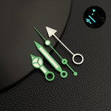 NH34 Blue Green Luminous NH34 GMT Watch Hands Blue Green Red Yellow Watch Pointer for NH34 Movement Pointers Gmt-Needles Mod