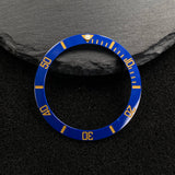 NH35 38mm bezel insert red Hands Watch Hands Blue Green Luminous Red Green Blue Hands For NH35/36/4R/7S Movement Watches Parts