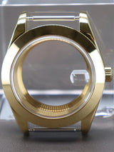PVD Yellow Gold / Rose Gold AIrKing Explorer Watch Case GB03 36mm/39mm Sapphire For Nh35 Nh36 NH34 NH38 Nh70 Miyota 8215 8285 Movement