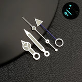 NH34 Blue Green Luminous NH34 GMT Watch Hands Blue Green Red Yellow Watch Pointer for NH34 Movement Pointers Gmt-Needles Mod