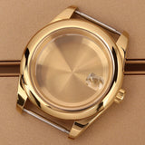 Oyster Perpetual Watch Case B04 36mm/39mm Sapphire f For NH35 NH36 NH38 4R36 Miyota 8215 8285Movement Gold Rose Two Tone Silver