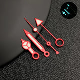 NH34 Blue Green Luminous NH34 GMT Watch Hands Blue Green Red Yellow Watch Pointer for NH34 Movement Pointers Gmt-Needles Mod