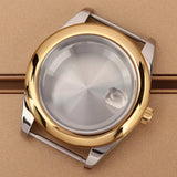 Oyster Perpetual Watch Case B04 36mm/39mm Sapphire f For NH35 NH36 NH38 4R36 Miyota 8215 8285Movement Gold Rose Two Tone Silver