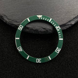 NH35 38mm bezel insert red Hands Watch Hands Blue Green Luminous Red Green Blue Hands For NH35/36/4R/7S Movement Watches Parts