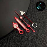 NH34 Blue Green Luminous NH34 GMT Watch Hands Blue Green Red Yellow Watch Pointer for NH34 Movement Pointers Gmt-Needles Mod