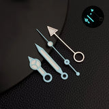 NH34 Blue Green Luminous NH34 GMT Watch Hands Blue Green Red Yellow Watch Pointer for NH34 Movement Pointers Gmt-Needles Mod