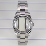 Oyster Perpetual B04 36mm 39mm Watch Case Bracelets Sapphire Glass Parts For Seiko nh35 nh36 Miyota 8215 8285 Movement