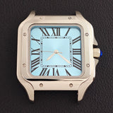 Santos Mod Watch B06A 38mm square watch Japan NH35 Automatic Roman dial 5ATM Sapphire