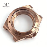 40mm Engineer Watch Case B02 Silver Pvd Black Rose Gold Two Tone GOLD Sapphire Fit NH34 NH35 NH36 ETA2824 PT5000