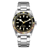 BB58 Watch Mod D07A 39mm Retro Diver Sapphire Crystal 200M Water-Resistant