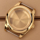 Oyster Perpetual Watch Case B04 36mm/39mm Sapphire f For NH35 NH36 NH38 4R36 Miyota 8215 8285Movement Gold Rose Two Tone Silver