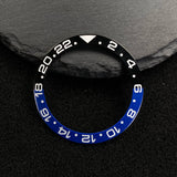 NH35 38mm bezel insert red Hands Watch Hands Blue Green Luminous Red Green Blue Hands For NH35/36/4R/7S Movement Watches Parts