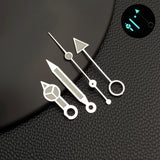NH34 Blue Green Luminous NH34 GMT Watch Hands Blue Green Red Yellow Watch Pointer for NH34 Movement Pointers Gmt-Needles Mod