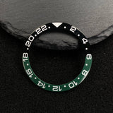 NH35 38mm bezel insert red Hands Watch Hands Blue Green Luminous Red Green Blue Hands For NH35/36/4R/7S Movement Watches Parts