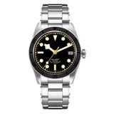 BB58 Watch Mod D07A 39mm Retro Diver Sapphire Crystal 200M Water-Resistant